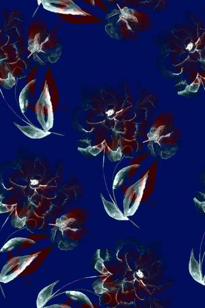 手绘印花华亿平台图片