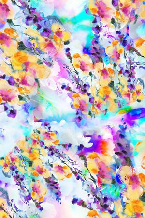 抽象印花华亿平台图片