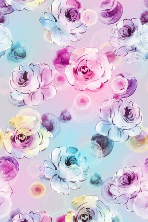 玫瑰印花华亿平台图片