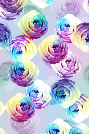 花朵印花华亿平台图片