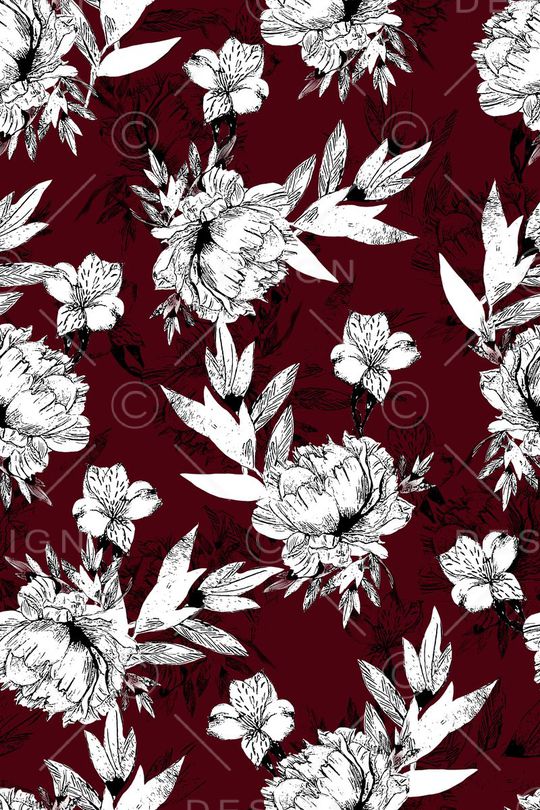 复古印花华亿平台图片