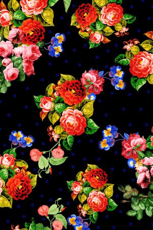 乱花印花华亿平台图片