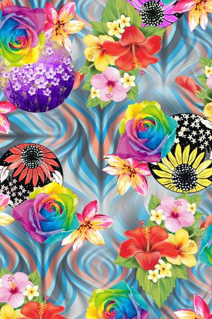 圆盘印花华亿平台图片