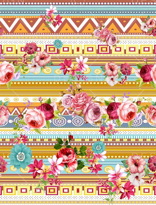 几何印花华亿平台图片