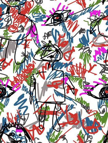 趣味印花华亿平台图片