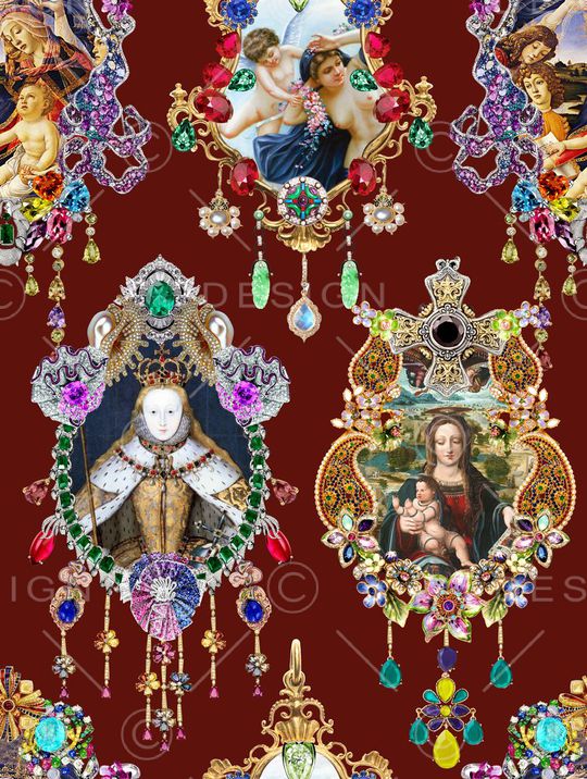 珠宝印花华亿平台图片