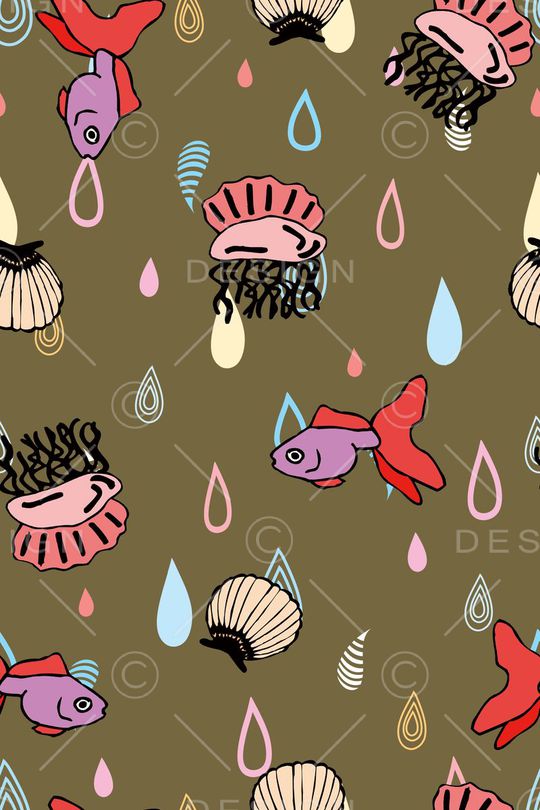 趣味卡通印花华亿平台图片