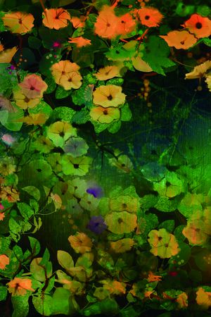 花朵印花华亿平台图片