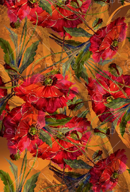 花瓣印花华亿平台图片