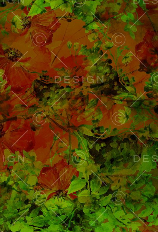 花瓣印花华亿平台图片