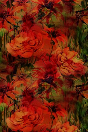 乱花印花华亿平台图片