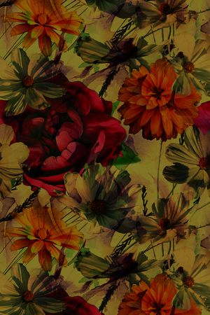 乱花印花华亿平台图片