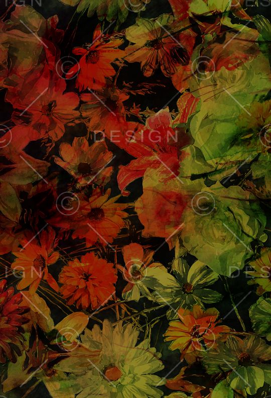 乱花印花华亿平台图片