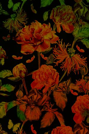 玫瑰印花华亿平台图片