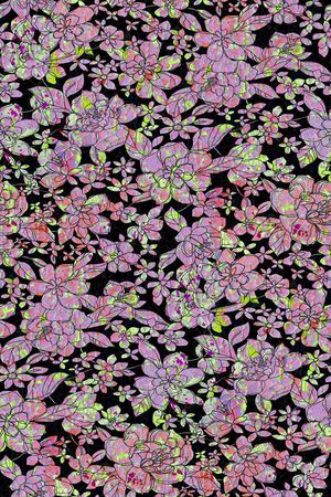 花朵印花华亿平台图片