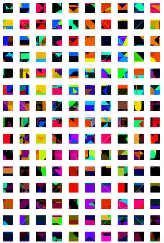 几何印花华亿平台图片