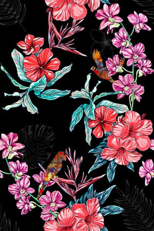 花朵印花华亿平台图片