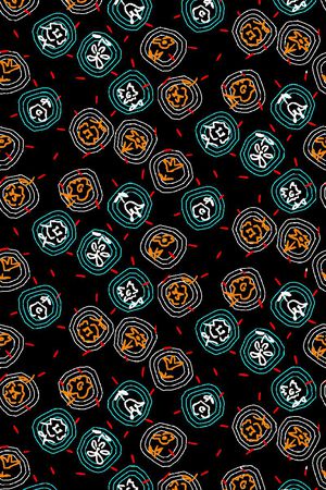 格子印花华亿平台图片