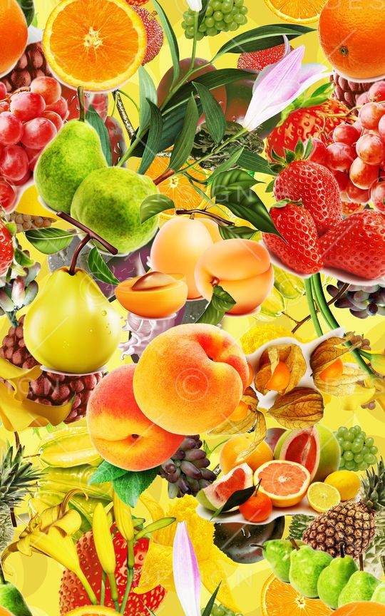 水果印花华亿平台图片