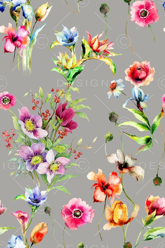 乱花印花华亿平台图片