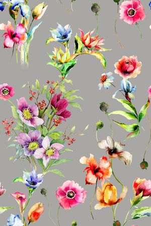 乱花印花华亿平台图片