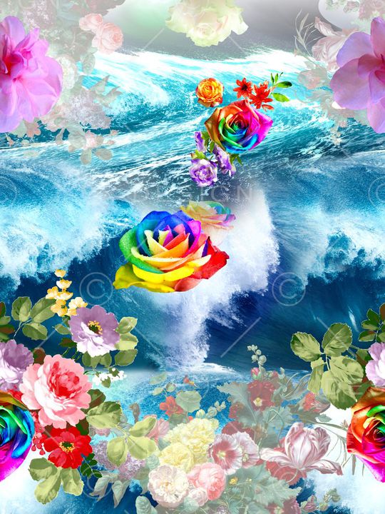 海浪印花华亿平台图片