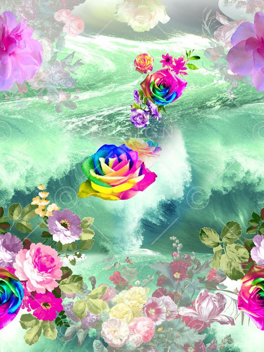 海浪印花华亿平台图片