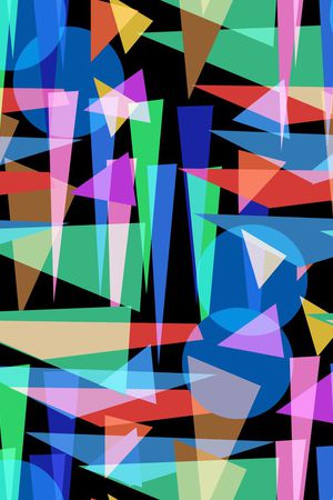 抽象印花华亿平台图片