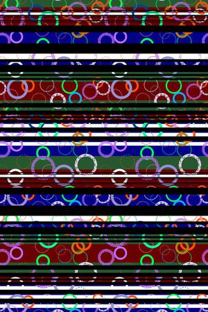 横条印花华亿平台图片