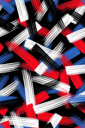 不规则几何印花华亿平台图片