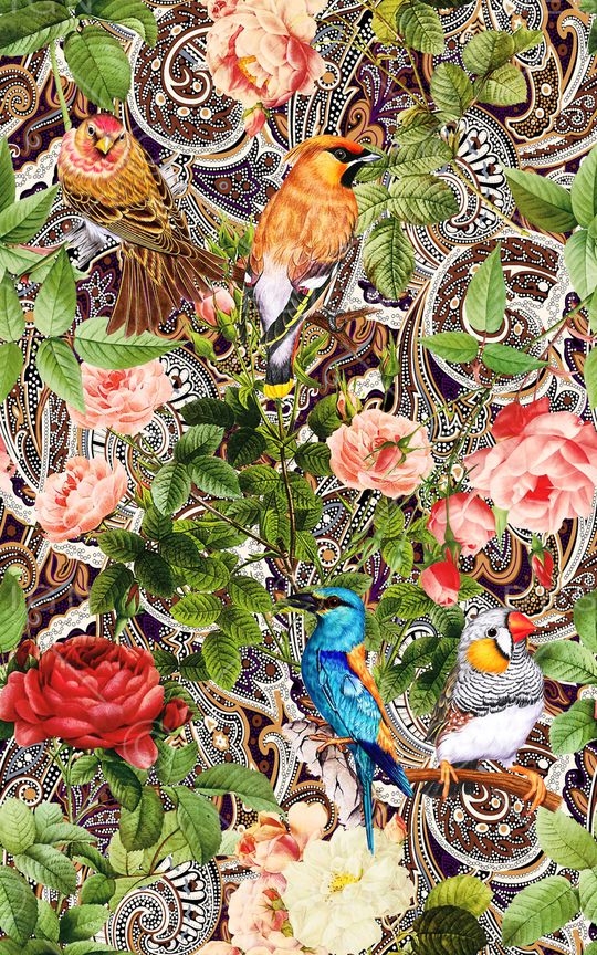 花朵印花华亿平台图片