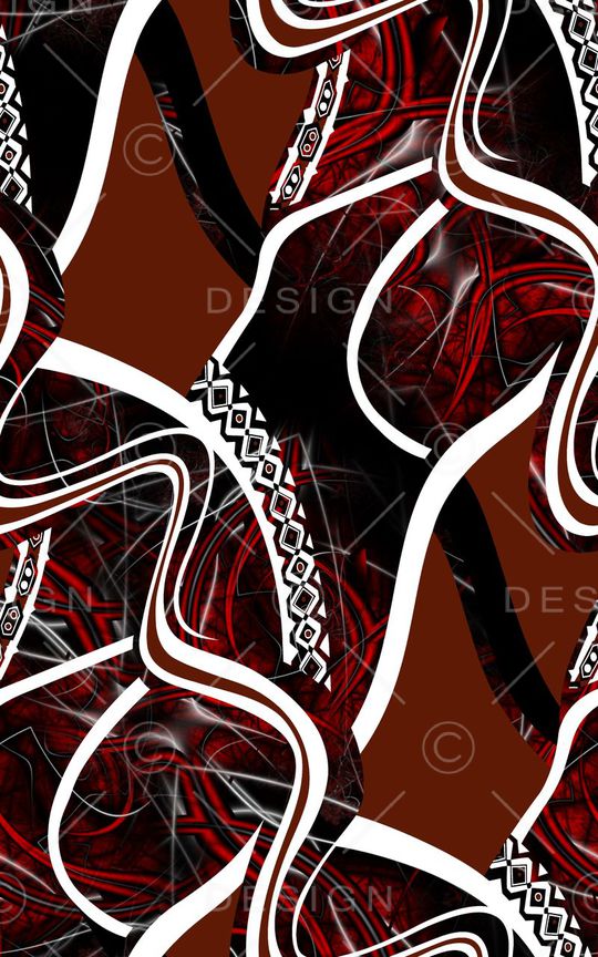 条纹印花华亿平台图片