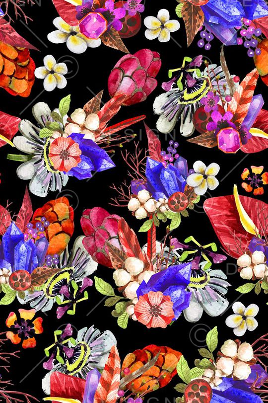 郁金香印花华亿平台图片