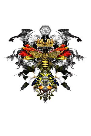 密蜂印花华亿平台图片