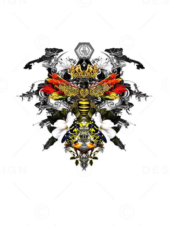 密蜂印花华亿平台图片