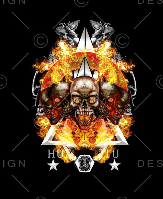 噩梦-多色印花华亿平台图片