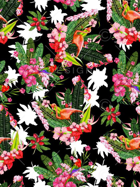 女装华亿平台印花华亿平台图片