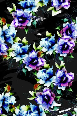 乱花印花华亿平台图片