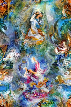 抽象印花华亿平台图片