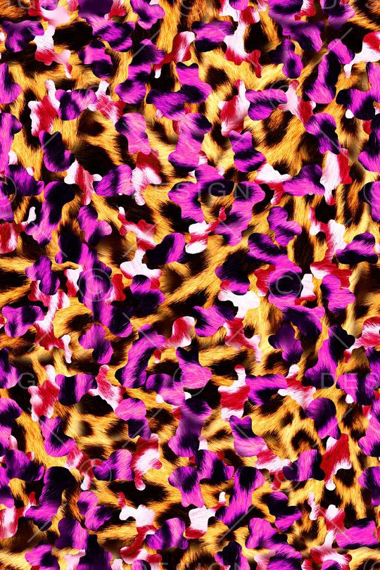 迷彩皮毛印花华亿平台图片