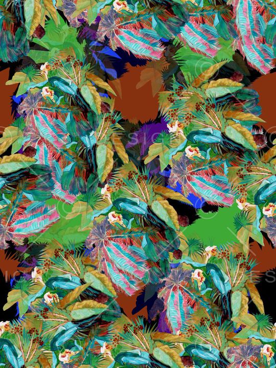 女装华亿平台印花华亿平台图片