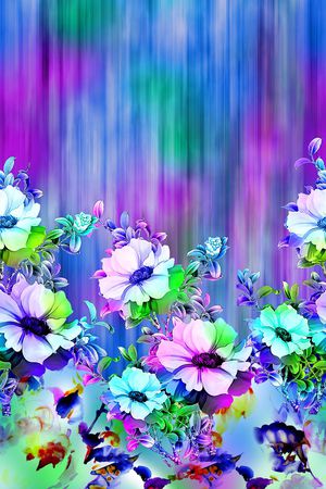 A.I.F时尚香云纱华亿平台印花华亿平台图片