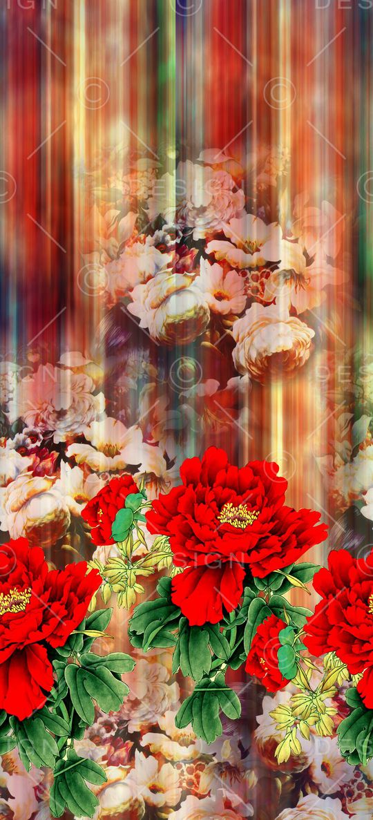 A.I.F时尚香云纱华亿平台印花华亿平台图片