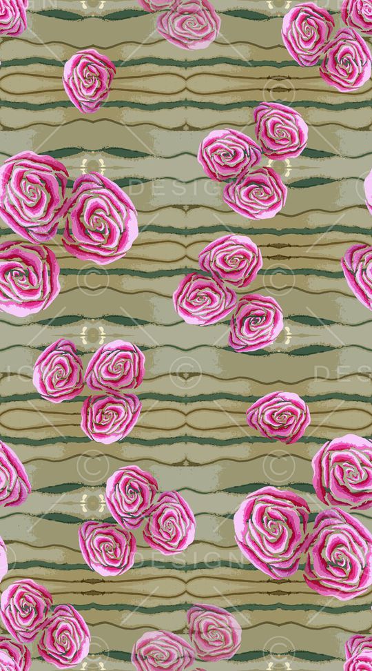 抽象图案印花华亿平台图片