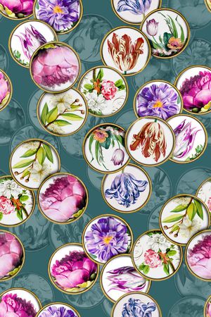 几何印花华亿平台图片