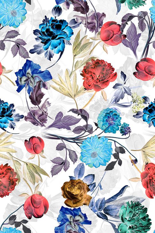 花朵印花华亿平台图片