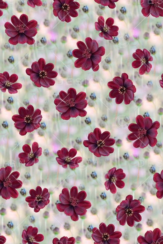 抽象渐变纹理花卉数码印花印花华亿平台图片