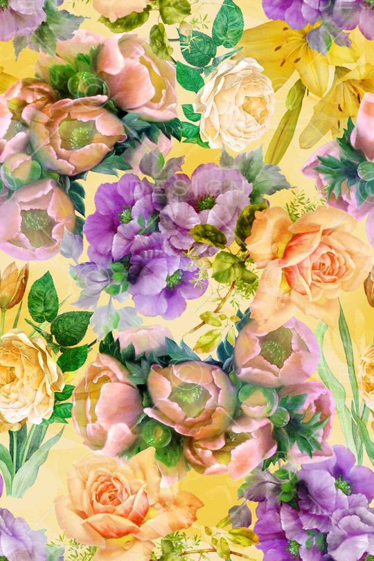 水彩印花华亿平台图片