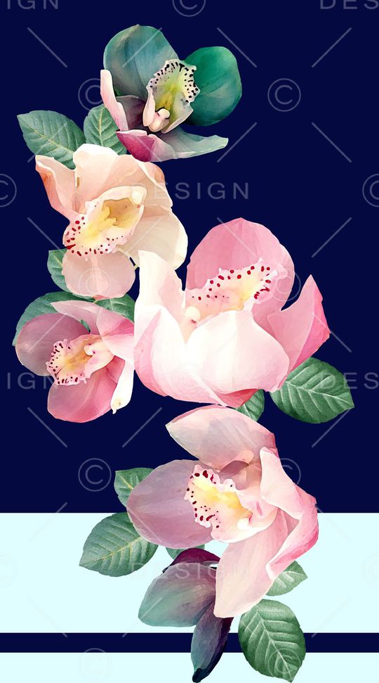 兰花印花华亿平台图片