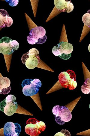 冰淇凌印花华亿平台图片